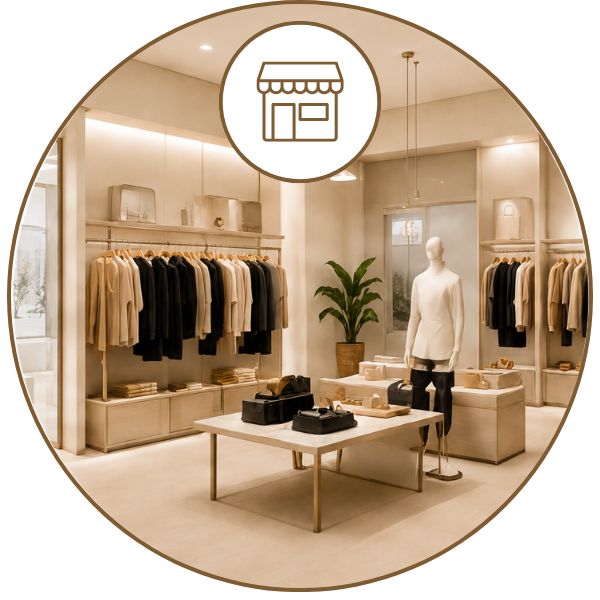 Modern in-store retail experience